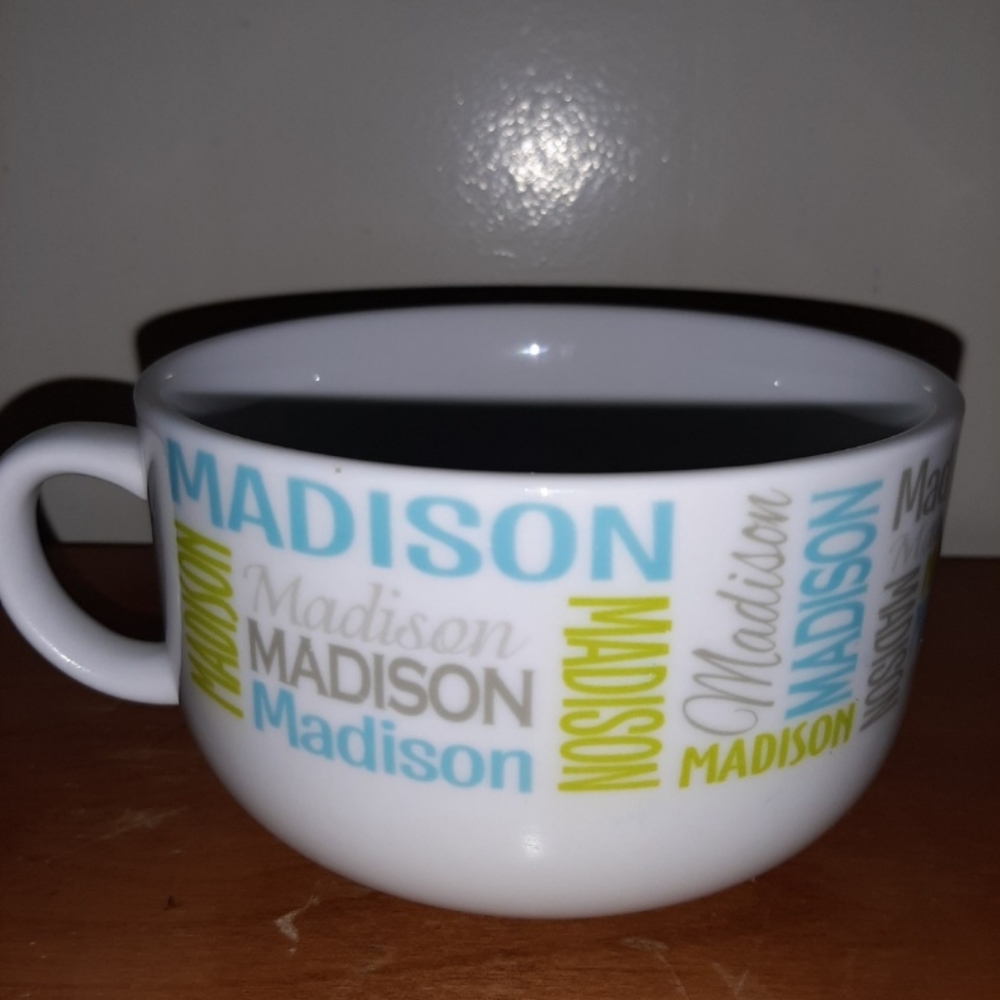 Personalized Madison XL Coffee Soup Mug
